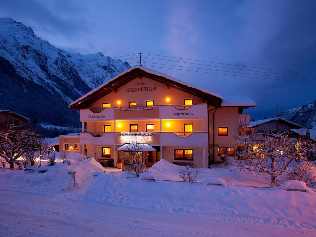 Pension Granbichler Längenfeld Exteriér fotografie